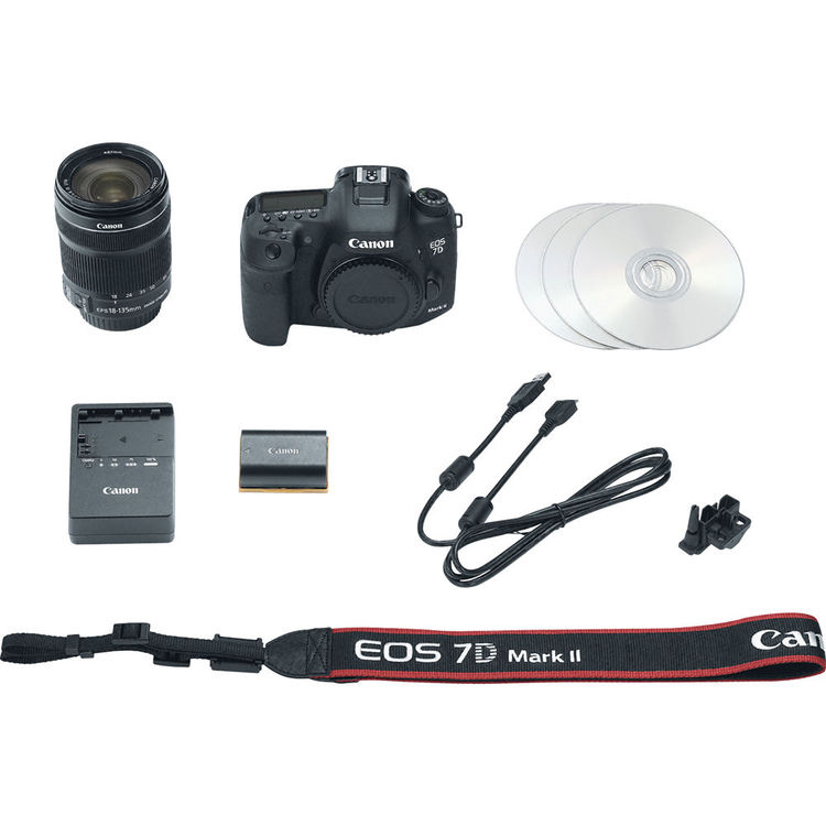 Canon EOS 7D Mark II DSLR Camera with 18-135mm f/3.5-5.6 STM Lens