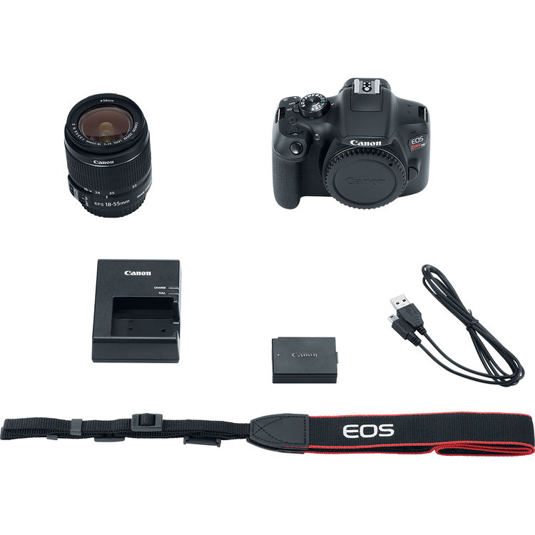 Canon EOS Rebel T6 DSLR Camera with 18-55mm Lens