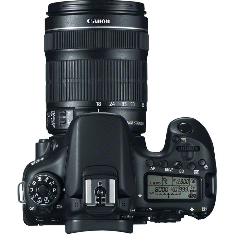 Canon EOS 70D DSLR Camera with 18-135mm f/3.5-5.6 STM Lens