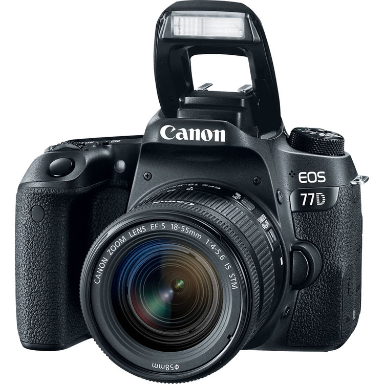Canon EOS 77D DSLR Camera with 18-55mm Lens  "USED"