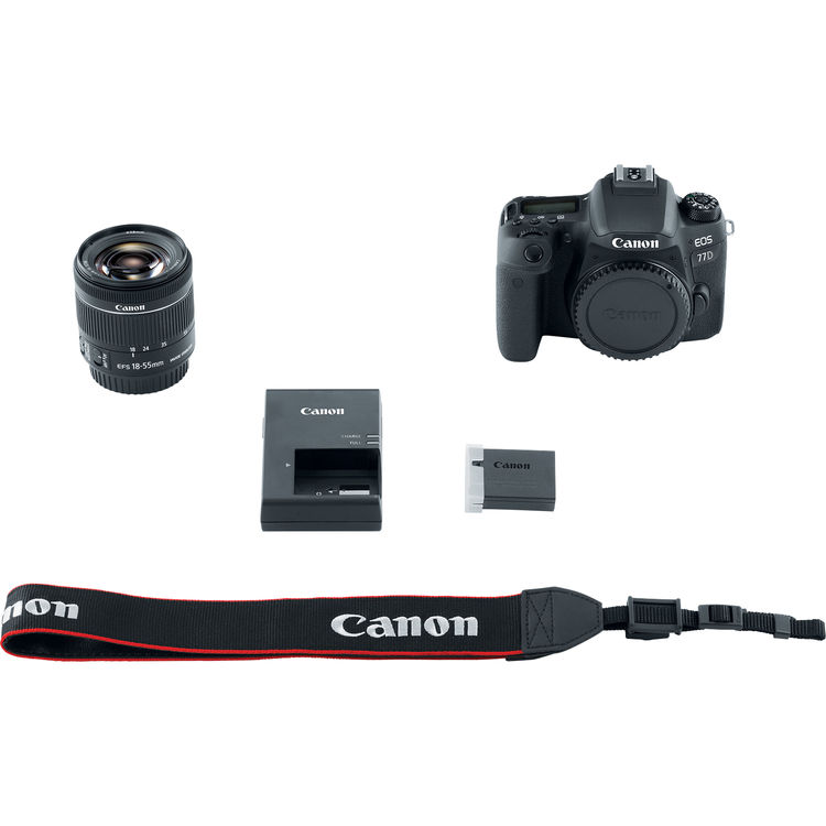 Canon EOS 77D DSLR Camera with 18-55mm Lens  "USED"