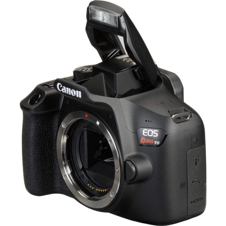 Canon EOS Rebel T6 DSLR Camera with 18-55mm Lens