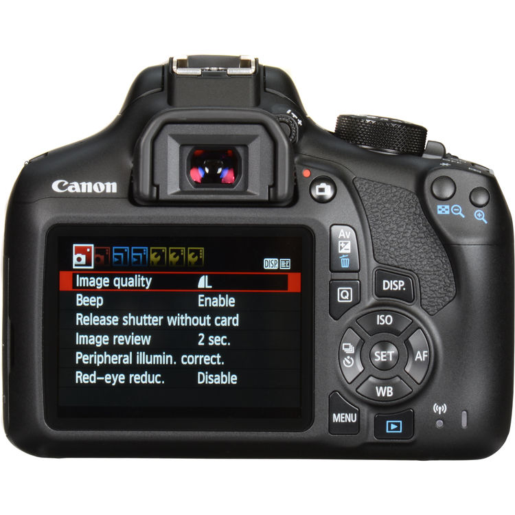 Canon EOS Rebel T6 DSLR Camera with 18-55mm Lens