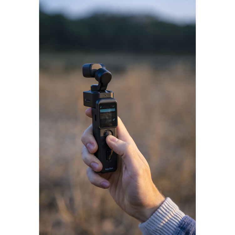Feiyu Pocket 3 3-Axis Handheld Gimbal Camera with Remote Handle Kit