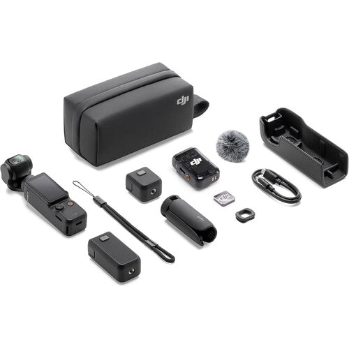 DJI Osmo Pocket 3 Creator Combo with LED Light Expansion Kit
