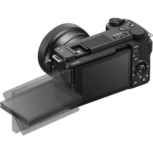 Sony ZV-E10 II Mirrorless Camera with 16-50mm f/3.5-5.6 Lens and Basic Bundle (Black)