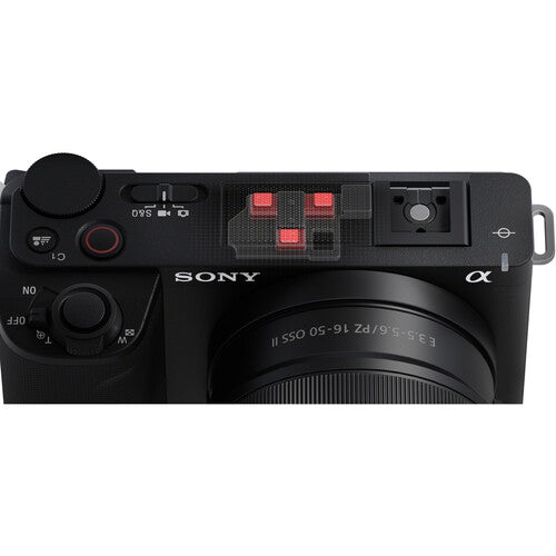 Sony ZV-E10 II Mirrorless Camera with 16-50mm f/3.5-5.6 Lens and Basic Bundle (Black)