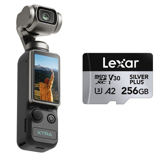 Xtra Muse Gimbal Action Camera Kit with microSD Card
