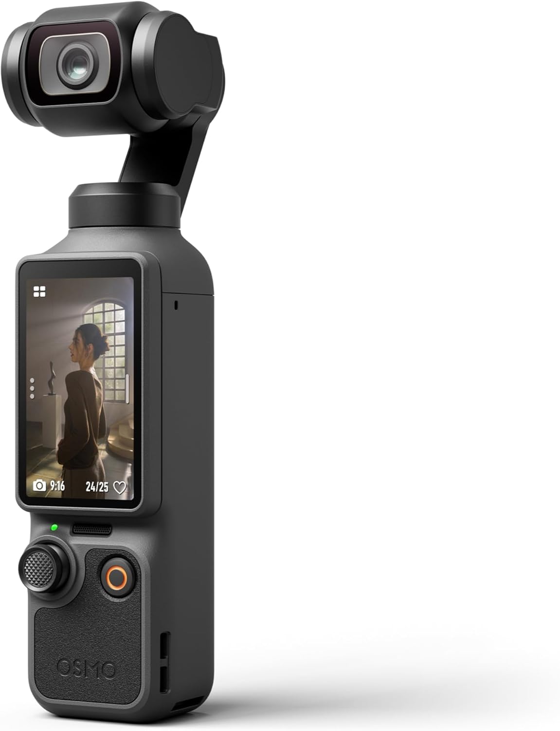 DJI Osmo Pocket 4 Creator Combo, Vlogging Cameras, 4K/240fps Vlog Camera, 3-Axis Stabilization, Active Track 7.0, Mic + Fill Light Included + 128GB Memory, + Selfie Stick + More